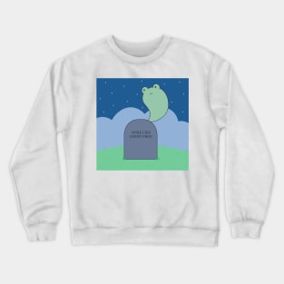 Ghost frog Crewneck Sweatshirt